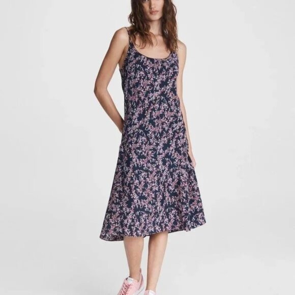 rag & bone Eva Floral Silk Slipdress NEW Size 2 - Picture 1 of 7